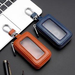 Business mini size home keychain waist hanging, large capacity, couple's car fashion universal Car key bag