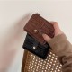 Simple, stylish, short, magnetic closure bag for women, a versatile, popular Korean clutch.
