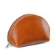 Korean-style creative waxed leather mini coin purse for men and women, earphone storage bag, multi-function coin purse.