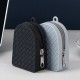 Women's wallet: single zippered, simple, woven silicone coin purse, exquisite and stylish card holder, headphone and data cable storage bag