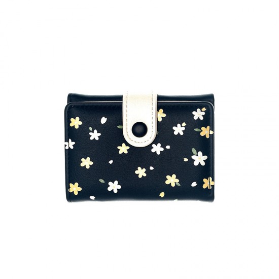 Best-Selling Korean-Style PU Wallet, Simple and Cute Fruit Student Coin Purse, Fashionable Print Short Women's Wallet and Card Holder