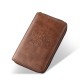 Business RFID passport holder, Crazy Horse leather travel passport holder, multi-function passport case, soft leather boarding case