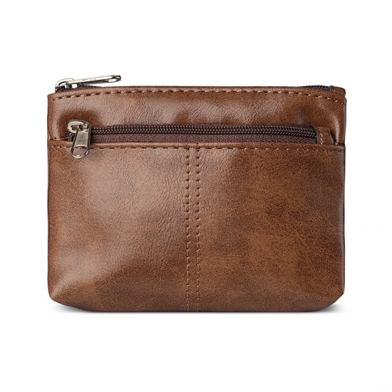 New coin purse, mini zipper clutch, key holder, coin, card, and cosmetics portable storage bag