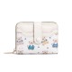 New women's wallet: cute dinosaur print, short, anti-demagnetization, multiple card slots, large-capacity, premium wallet