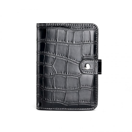 New anti-theft passport holder, crocodile-patterned universal ticket holder, portable three-in-one travel document storage bag.