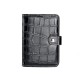 New anti-theft passport holder, crocodile-patterned universal ticket holder, portable three-in-one travel document storage bag.
