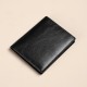 Hot-selling women's card holder, an ultra-thin, compact bank ID card holder, a driver's license holder, and a men's leather anti-demagnetic card holder