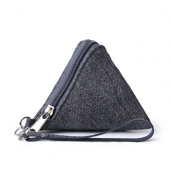 Creative felt coin purse, felt rice dumpling bag, wholesale in bulk, simple solid color coin purse, compact and convenient storage bag