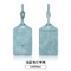 PU leather anti-magnetic passport bag, luggage tag set, leather anti-theft RFID passport holder, ID bag, passport holder