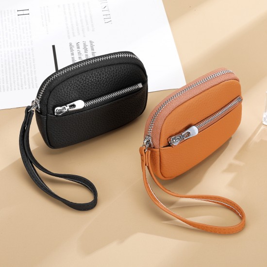 New cross-border coin purse for women, high-end, mini, Korean-style key holder, cute student wallet.