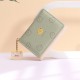 Korean-style small wallet for women, short wallet for women, student fashion, cartoon-themed wallet, thin wallet