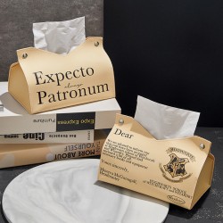 Ins-style tissue box, home and living room tissue box, car tissue box, high-end tissue box, retro and simple napkin