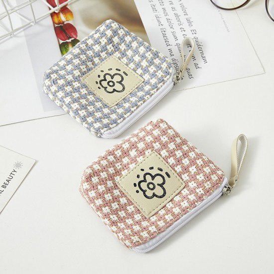 New cross-border soft Chanel-style cosmetic bag, in stock, Japanese-style, simple, large-capacity, high-value stylish small bag