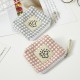 New cross-border soft Chanel-style cosmetic bag, in stock, Japanese-style, simple, large-capacity, high-value stylish small bag
