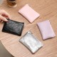 Mini Korean-Style High-Quality PU Coin Purse, Waterproof, Cracked Texture, Fashionable and Portable, Coin Storage, and Coin Purse