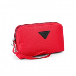 hot-selling nylon mini cosmetic bag, portable, buckle-style bag fooutdootravel, fashionable and multifunctional pouch