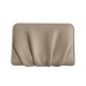 New Korean-style women's card holder, pleated, popular Instagram style, simple mini card holder with multiple card slots, solid color, 100% white Wholesale