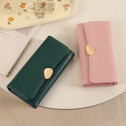 New Women's Wallet, High-Quality Niche Genuine Leather Coin Purse, Card Holder, Wallet, and Simple Clutch for Women
