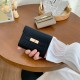 Women's wallet, small wallet, luxury style, ins Small folding wallet, short clutch, cross-border wallet