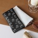 New glasses storage bag, portable sunglasses bag, self-closing glasses pouch, retro Chinese-style printed glasses case.