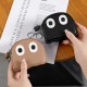 Cute cartoon-themed mini genuine soft leather coin purse Niche design Korean ins soft leather coin purse