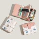 New women's wallet: cute dinosaur print, short, anti-demagnetization, multiple card slots, large-capacity, premium wallet